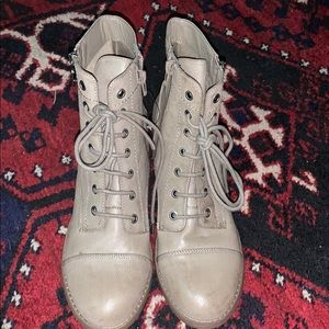 New Grey Ankle Boots